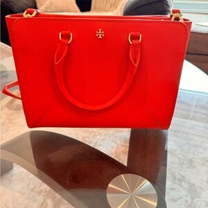 Tory Burch Vibrant Red Satchel